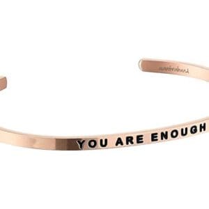 You are enough. Silfur, rósagull