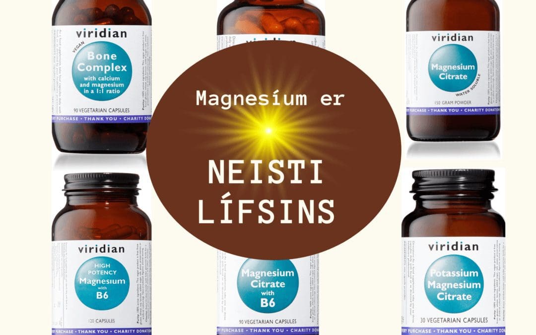 MAGNESÍUM og EFNASKIPTASJÚKDÓMAR – firnasterk tenging
