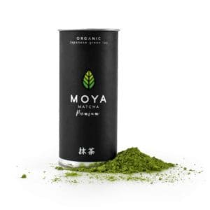 Moya matcha. Premium. Rollsinn og lífrænt vottað af Túni