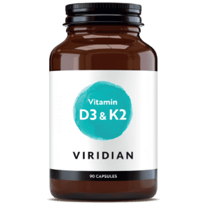 D3 og K2 vítamíblanda - 90 hylki.