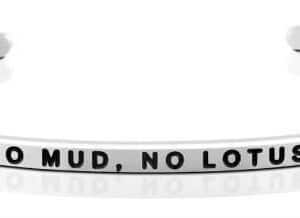 No mud, no lotus. Gulll, rósagull!