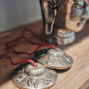 Tingsha hugleiðslu bjalla - Messing
