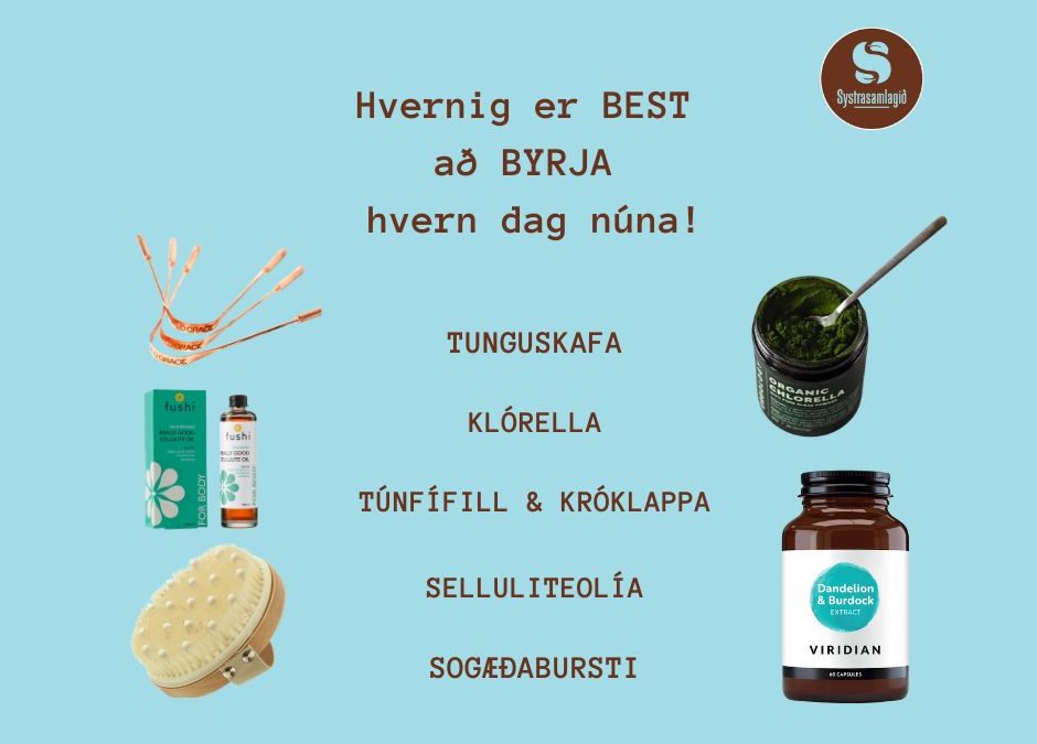 HVERNIG VIÐ HRESSUM OKKUR VIÐ NÚNA?